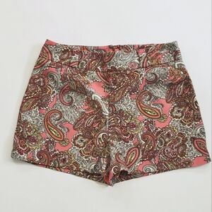 H&M Fun & Vibrant Paisley Shorts